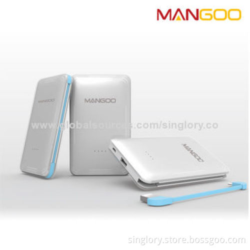 10,000mAh Power Banks, Super Slim, 11mm Only, Can Charge for iPhone 5/5S